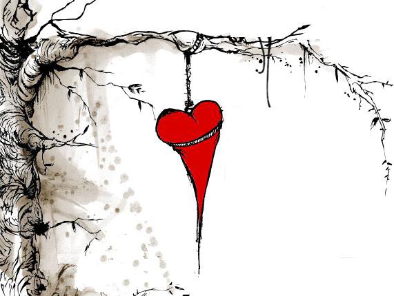 hanged heart